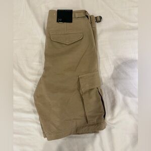 Banana Republic Khaki Cargo Shorts NWT